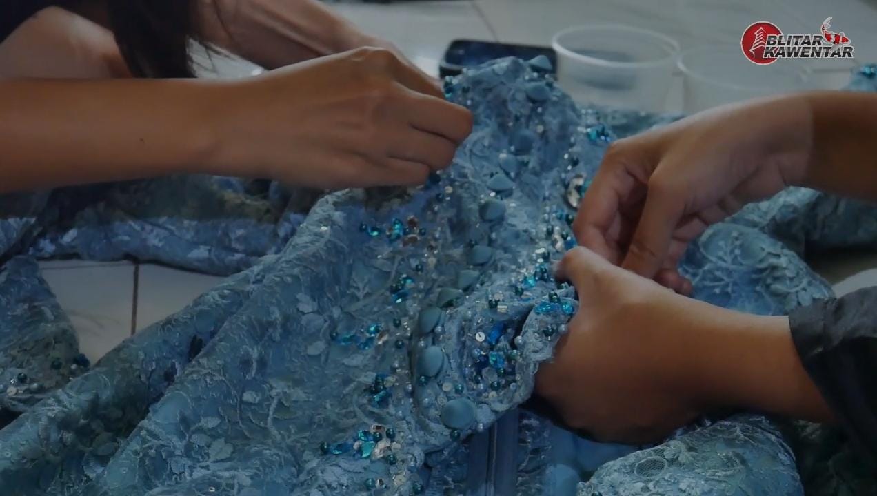 Kebaya dari Blitar Tembus Jakarta hingga Kanada, Tapi Bahan Masih Harus Beli Luar Kota?