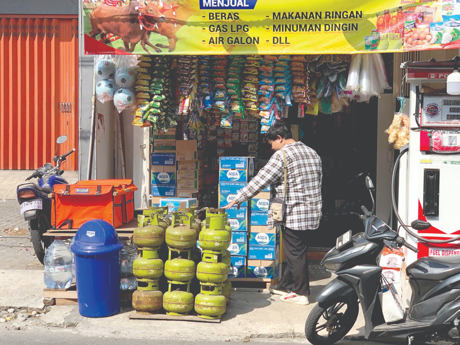 Permintaan Gas Melon 3 Kg di Masyarakat Tinggi,