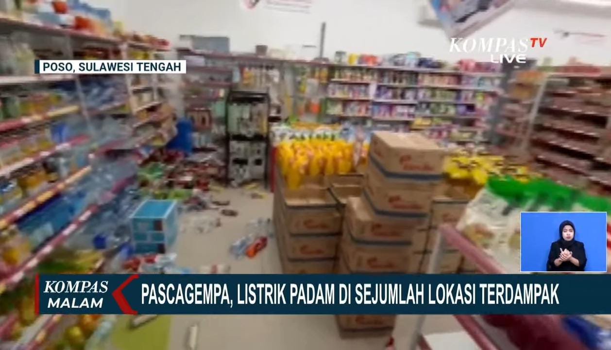 Kepanikan melanda warga Poso, Sulawesi Tengah, setelah gempa berkekuatan 5,7 Skala Richter (SR) mengguncang kawasan tersebut, Senin malam (28/7).