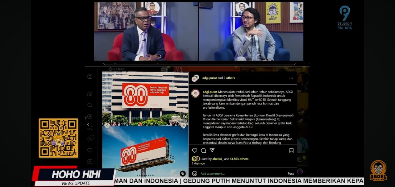 Desain Logo HUT RI 80: Netizen Jadi Kurator, Desainer Jadi Tersangka di Sidang Sound Horeg?