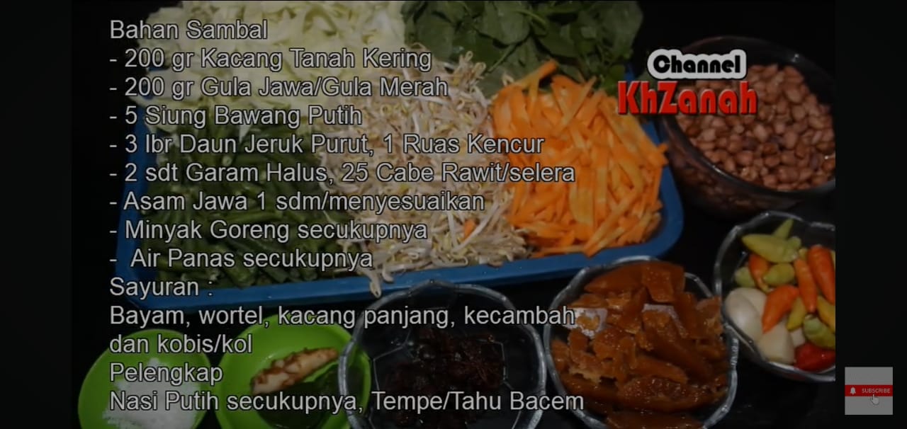 Masyaallah Enaknya! Resep Nasi Pecel Ini Disebut Cocok Buat Jualan di Pasar Blitar