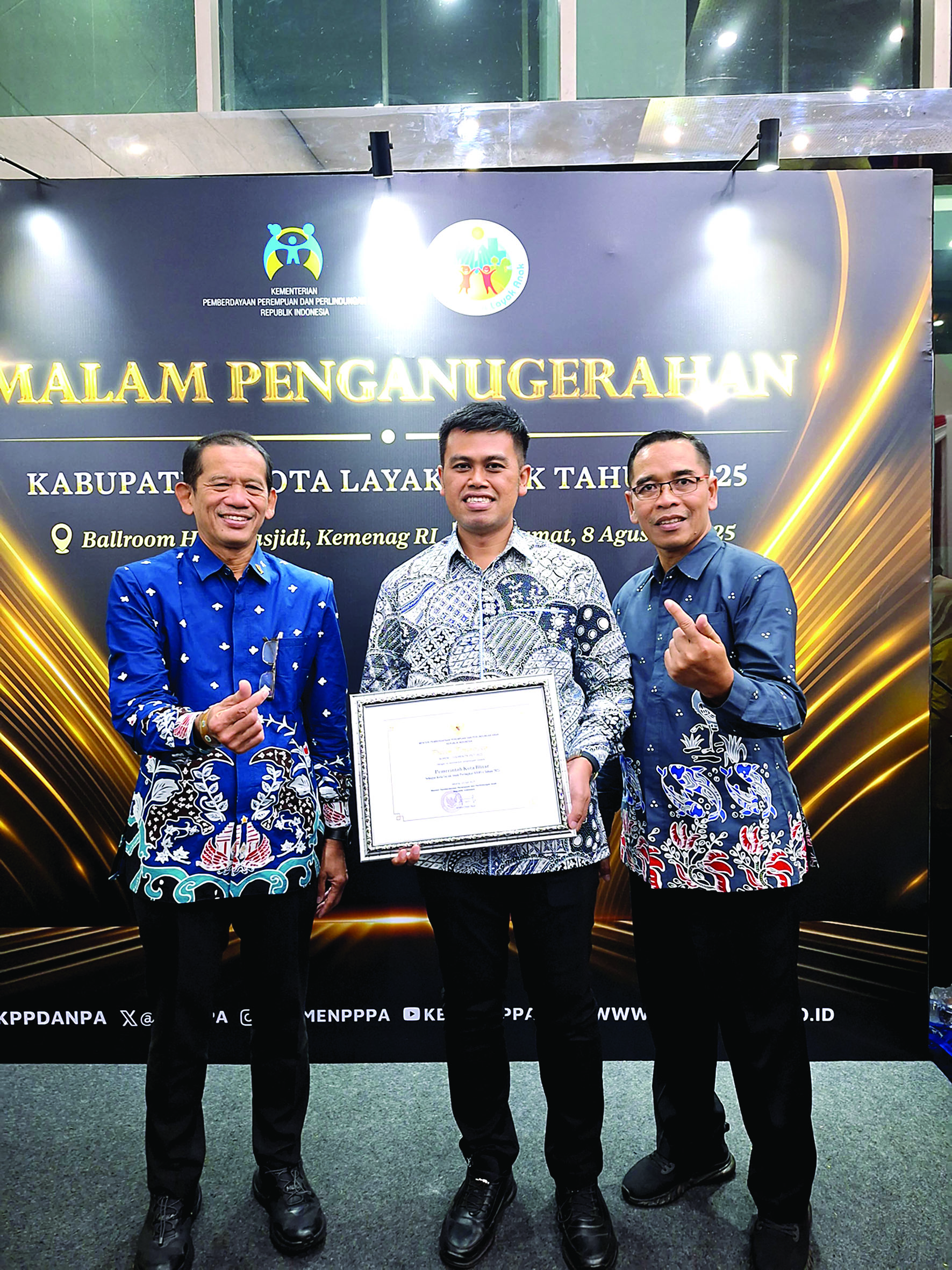 Sekda Kota Blitar, Priyo Suhartono.