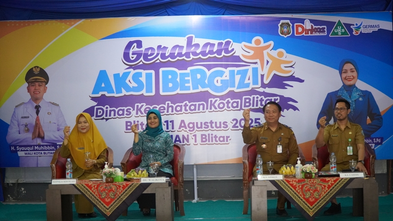 GENERASI SEHAT: Dinkes Kota Blitar terus menggalakkan gerakan sehat terutama di kalangan remaja dan pelajar.