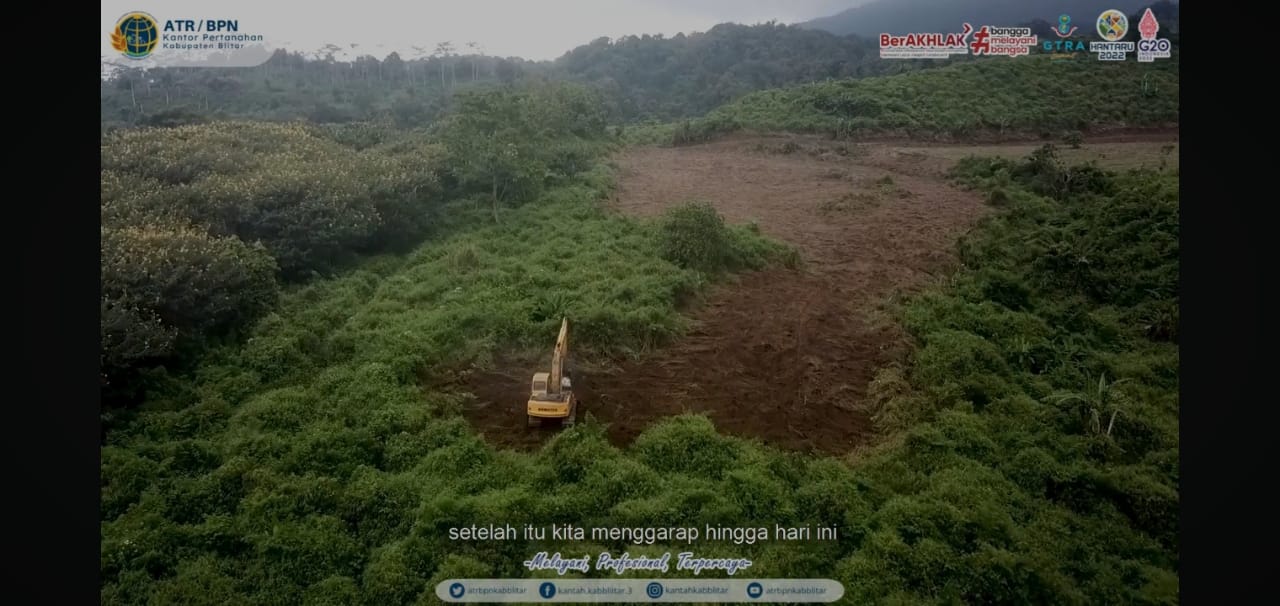 Reforma Agraria Serahkan 133 Hektar Lahan Perkebunan kepada Rakyat Blitar