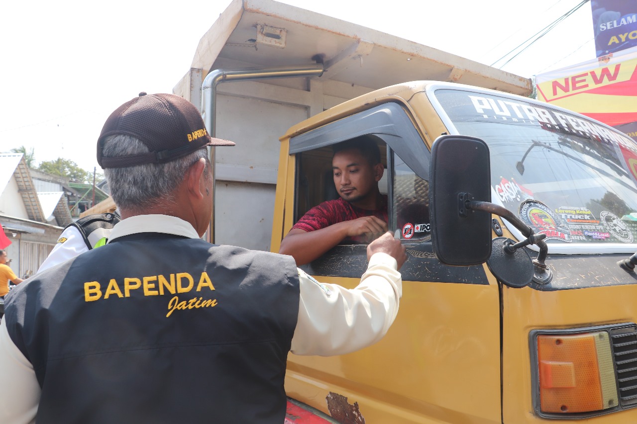 40 Hari Tegakkan Aturan Pajak MBLB, Bapenda Kabupaten Blitar Beri Sanksi Teguran Puluhan Sopir Tambang