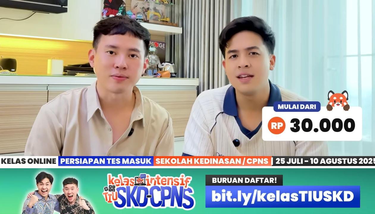 Persaingan tes CPNS selalu ketat. Tahun ini, ribuan peserta kembali bersiap menghadapi soal TIU SKD-CPNS 2025 yang terkenal bikin deg-degan. Banyak yang rela keluar biaya besar demi ikut bimbingan