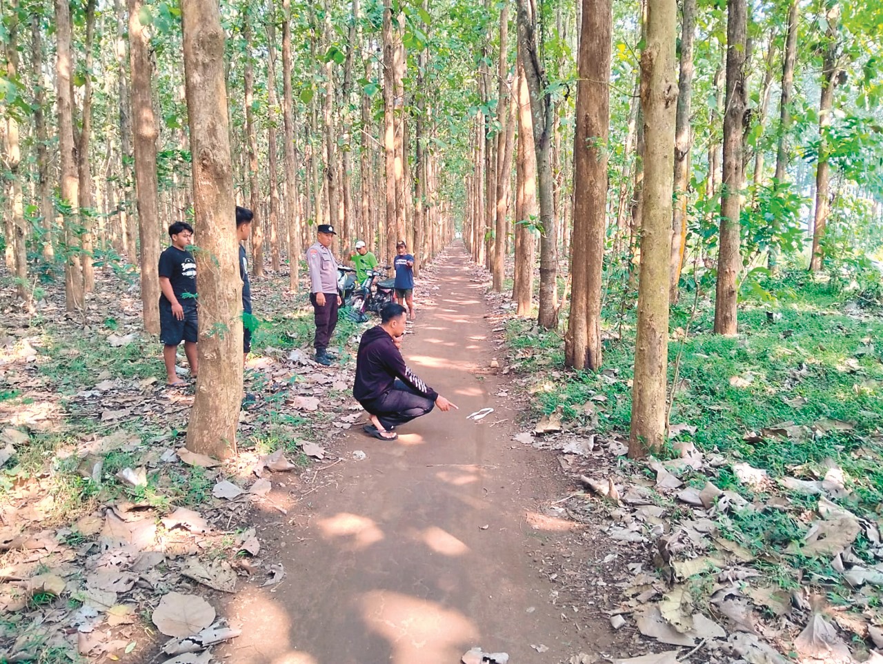 ⁠Warga Blitar Jadi Sasaran Begal Sadis di Hutan Jati Sutojayan, Begini Kronologinya
