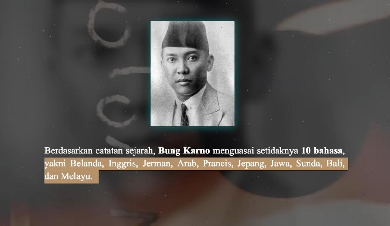 Presiden Soekarno bukan hanya dikenal sebagai proklamator dan orator ulung. Ia juga memiliki kecerdasan intelektual yang membuatnya disegani dunia.