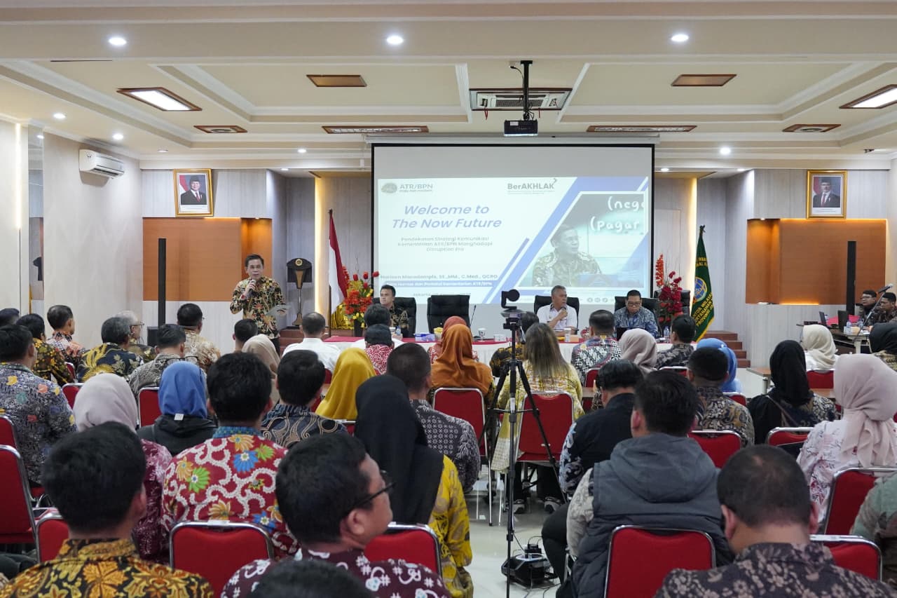Kementerian ATR/BPN Tekankan Pentingnya Komunikasi Publik dalam Pengelolaan Pengaduan Masyarakat