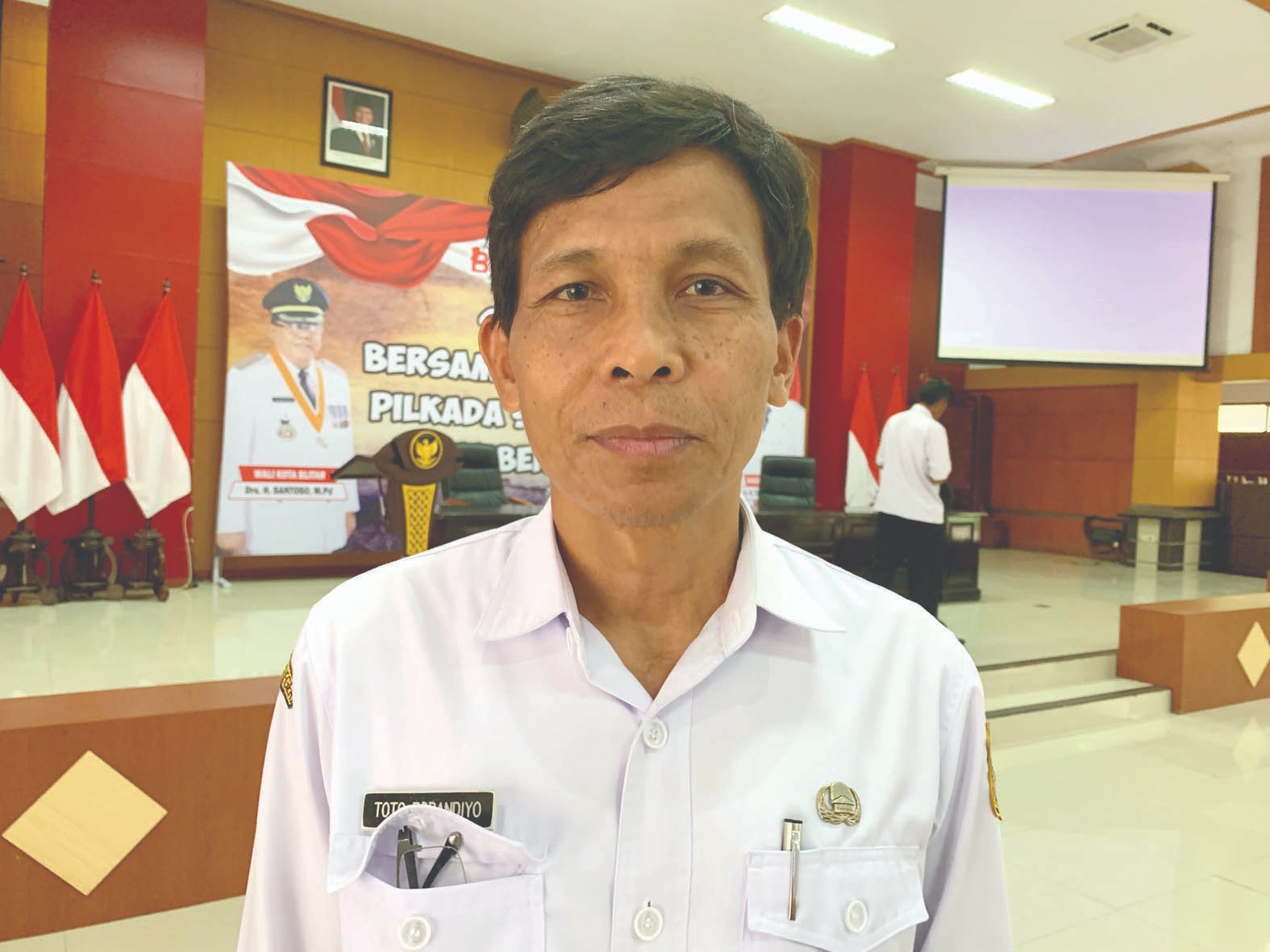 Kepala Bakesbangpol Kota Blitar, Toto Robandiyo