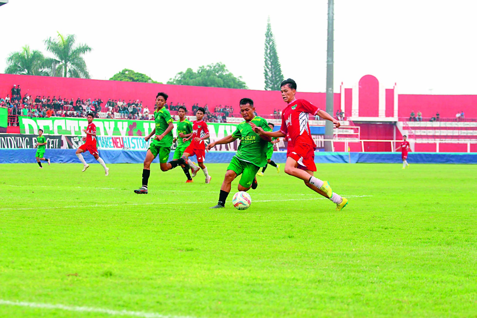 ANIMO TINGGI: Kompetisi Liga Pelajar yang selalu ditunggu-tunggu untuk menjaring bibit potensial dan atlet berprestasi.