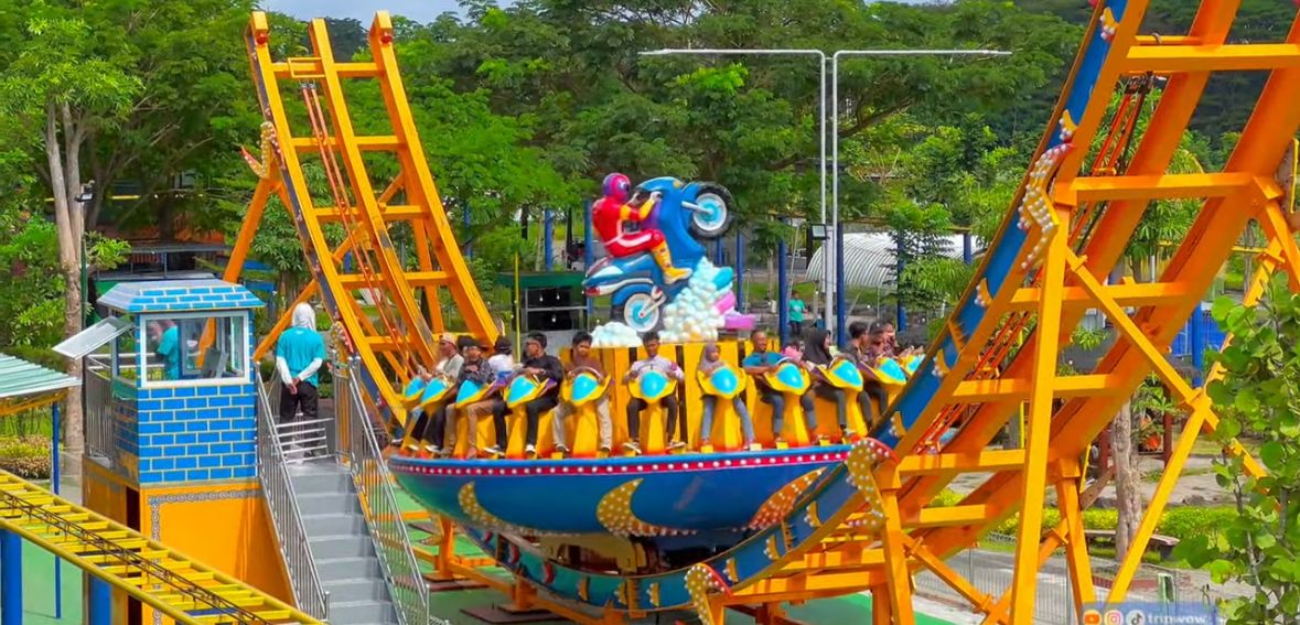 Blitar Park Tawarkan Tiket Rp35 Ribu dengan Puluhan Wahana Gratis Seharian
