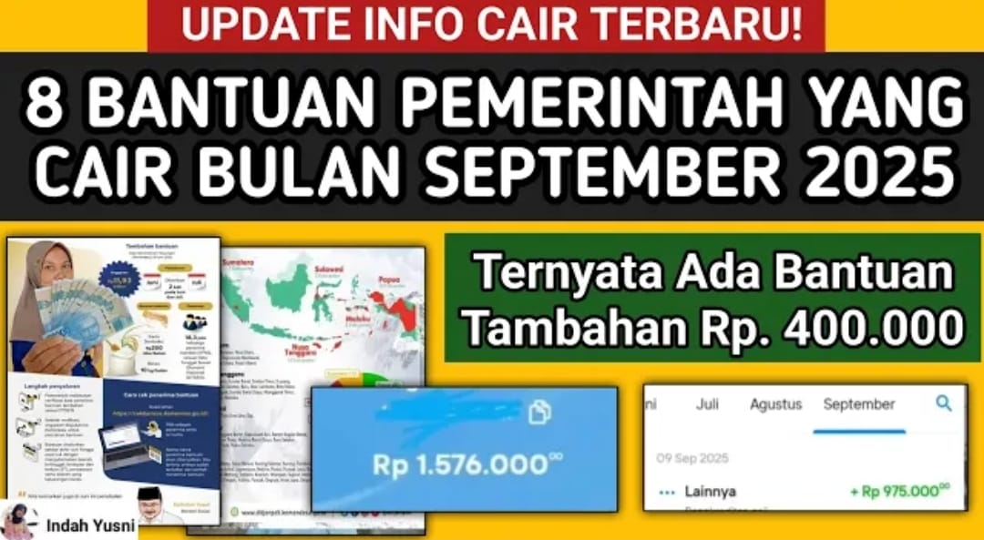 Delapan Bansos Cair September 2025, Netizen Ribut: &ldquo;Kenapa Dia Dapat, Saya Tidak?&rdquo;