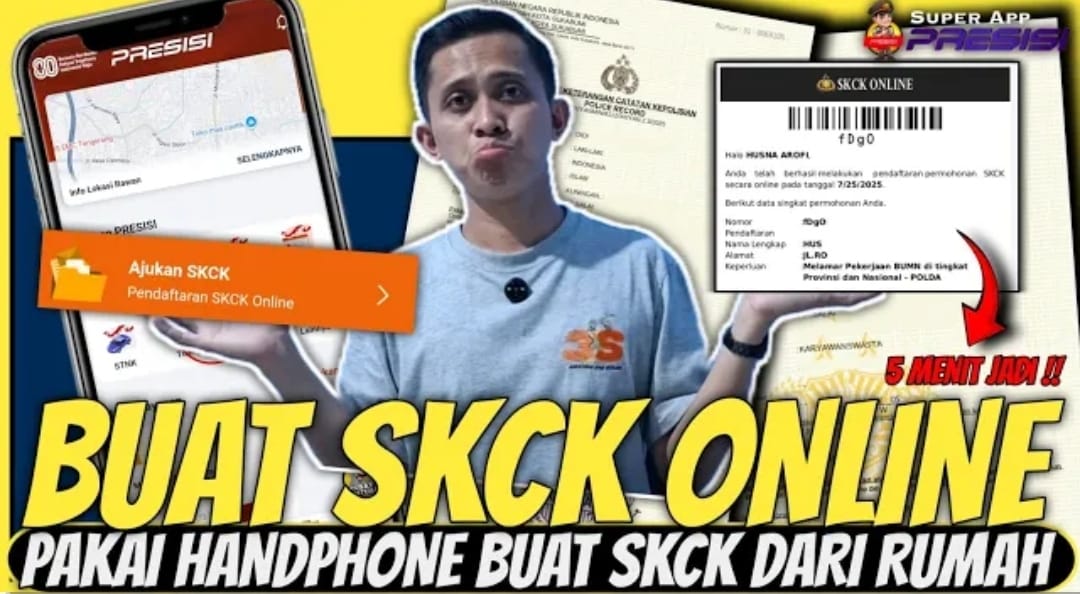 Bikin SKCK Kini Wajib Punya BPJS Aktif, Netizen Heboh Aturan Baru Polri