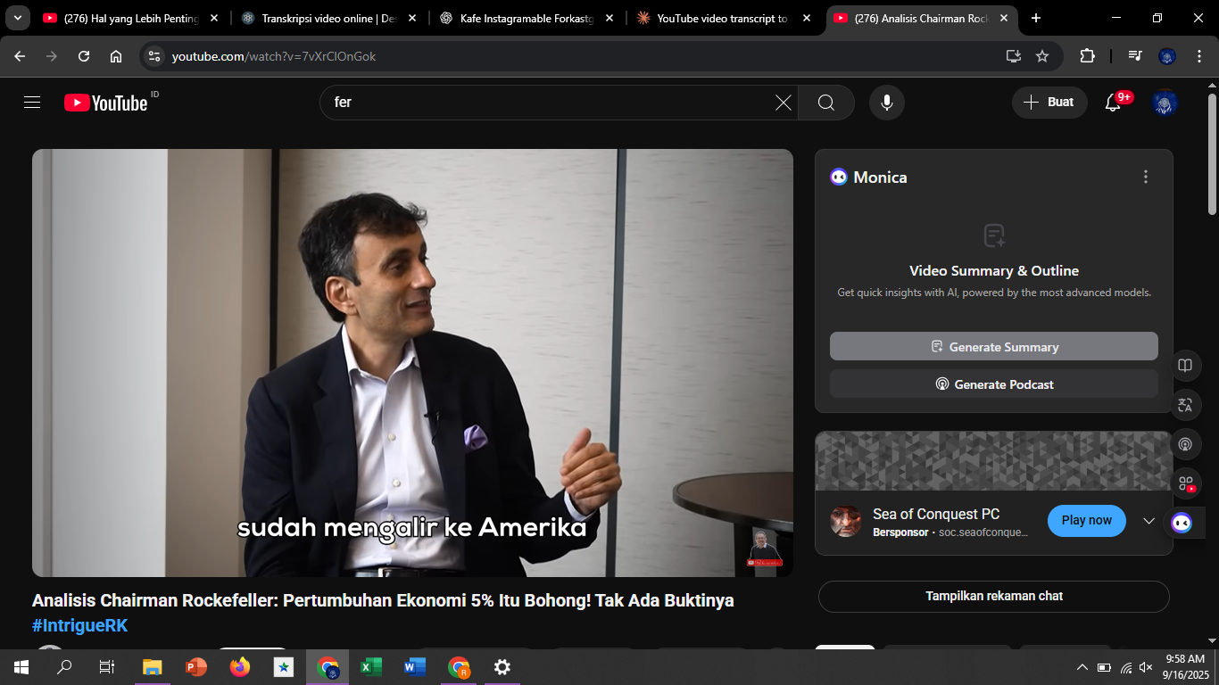 Pakar ekonomi memperingatkan Indonesia agar tidak mengulang kesalahan negara-negara Amerika Latin