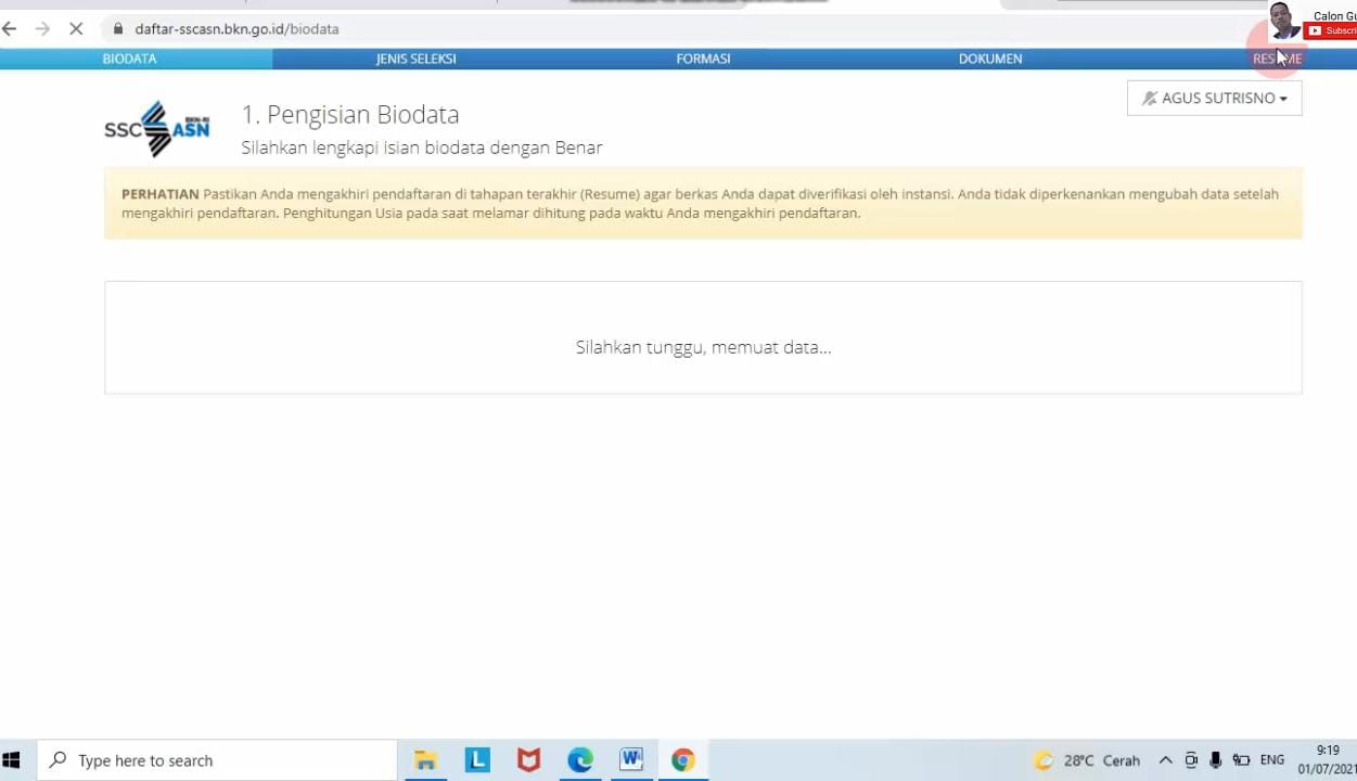 Website CPNS Sering Lemot, Ternyata Lebih Lancar Login Tengah Malam!