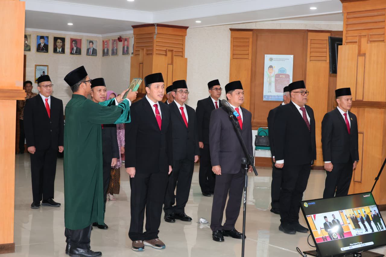 Menteri ATR/BPN Nusron Wahid Lantik 24 Pejabat Struktural: Layani Masyarakat dengan Hati, Bukan Transaksi
