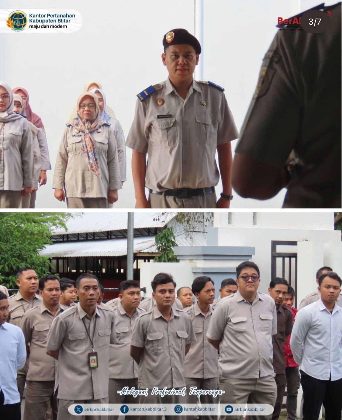 Kementerian ATR/BPN Dorong Disiplin dan Kerja Sama, Kantor Pertanahan Blitar Fokus Redistribusi Tanah