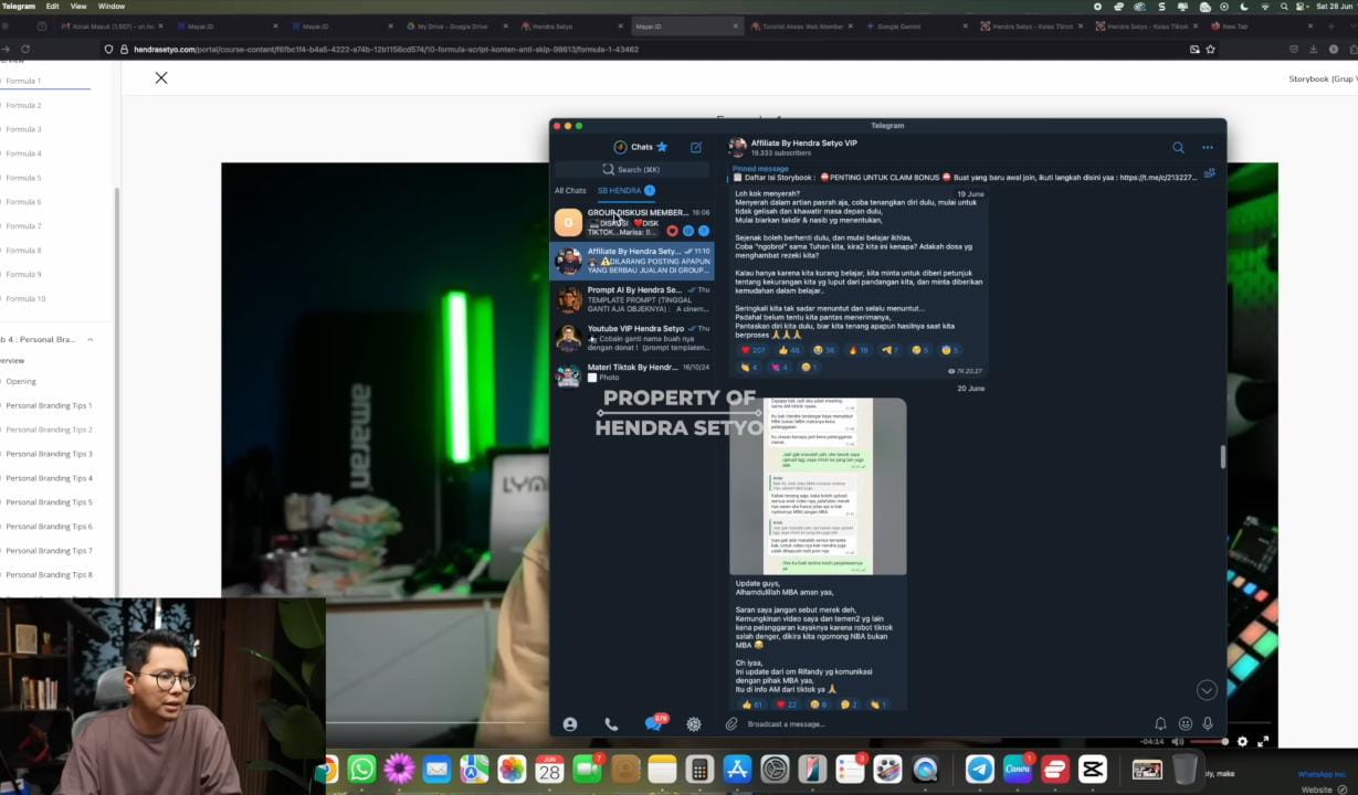 Blak-blakan! Kreator TikTok Affiliate Tegaskan Ikut Grup VIP Bukan Jaminan Sukses