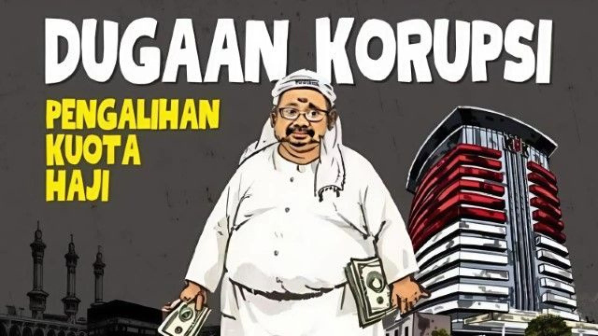 Yaqut Cholil Qoumas dan beberapa pihak lainnya kembali mencoreng wajah pengelolaan ibadah haji di Indonesia.