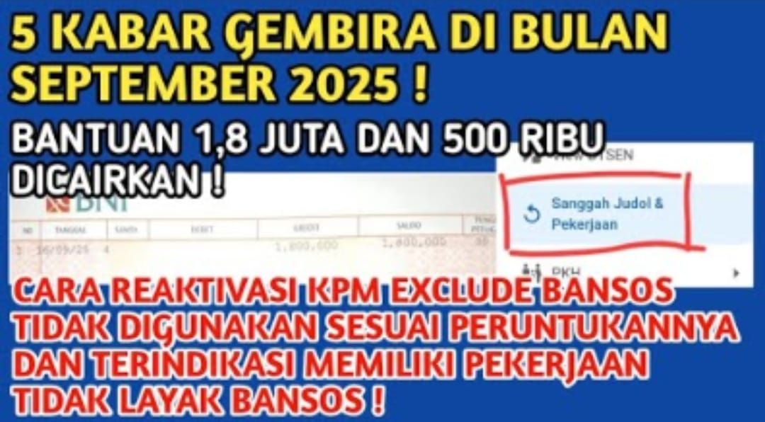 Ribuan KPM Terancam Dicoret, Bansos Diduga Dipakai Judi Online: Begini Fakta di Lapangan