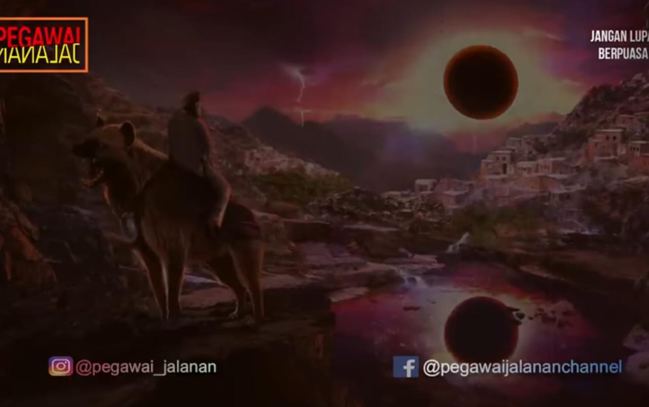 Kalarahu Abadi Tanpa Tubuh, Menelan Matahari dan Bulan Setiap Gerhana!
