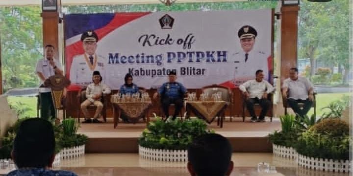 Kantor Pertanahan Blitar Dukung Penataan Kawasan Hutan Lewat Kick Off Meeting PPTPKH