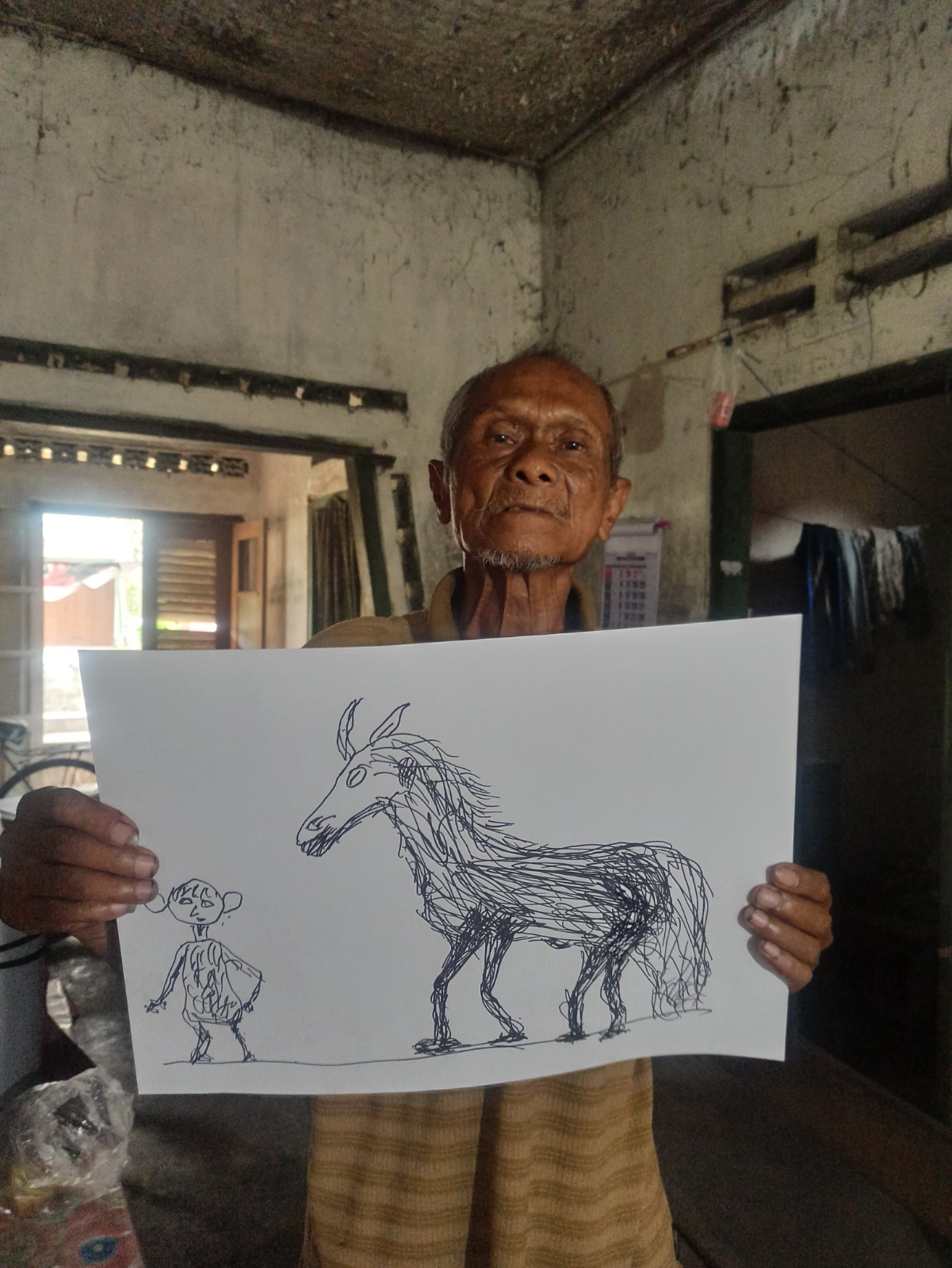 MENGESANKAN: Gerakan sosial arthup yang mengubah karya-karya ODGJ di Blitar menjadi bernilai seni tinggi.