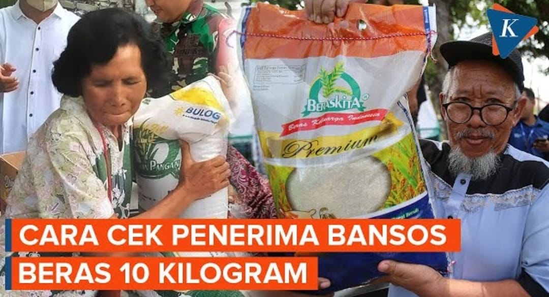 Resmi! Oktober&ndash;November 2025 Warga Dapat Bansos Beras 10 Kg, Cek Nama Penerimanya