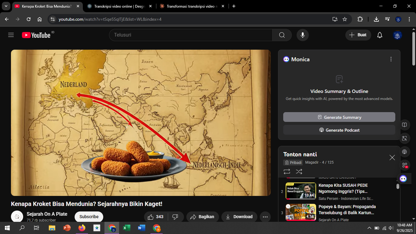 Kroket: Perjalanan 300 Tahun Makanan Renyah yang Mendunia