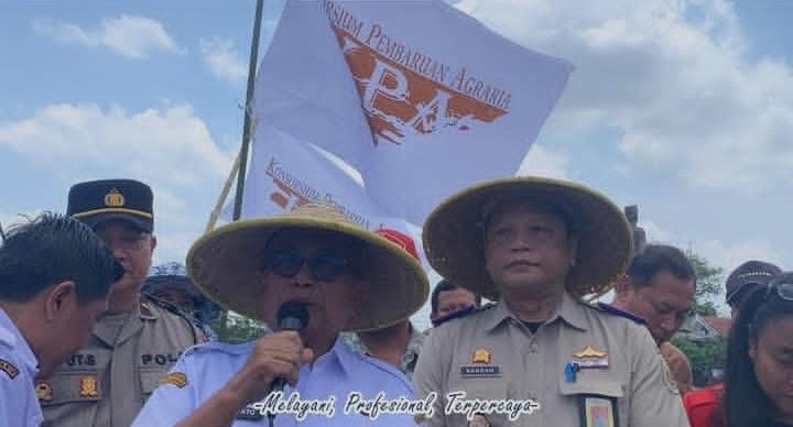 Hari Tani Nasional, Kementerian ATR/BPN Blitar Sambut Aspirasi GMNI untuk Reforma Agraria