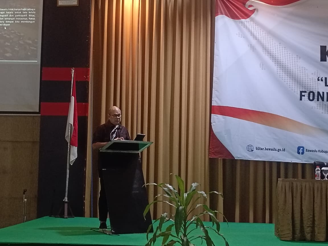 DORONG E-VOTING: Romy Soekarno dalam agenda Penguatan Kelembagaan Literasi Demokrasi sebagai Fondasi Pemilu yang Demokratis.
