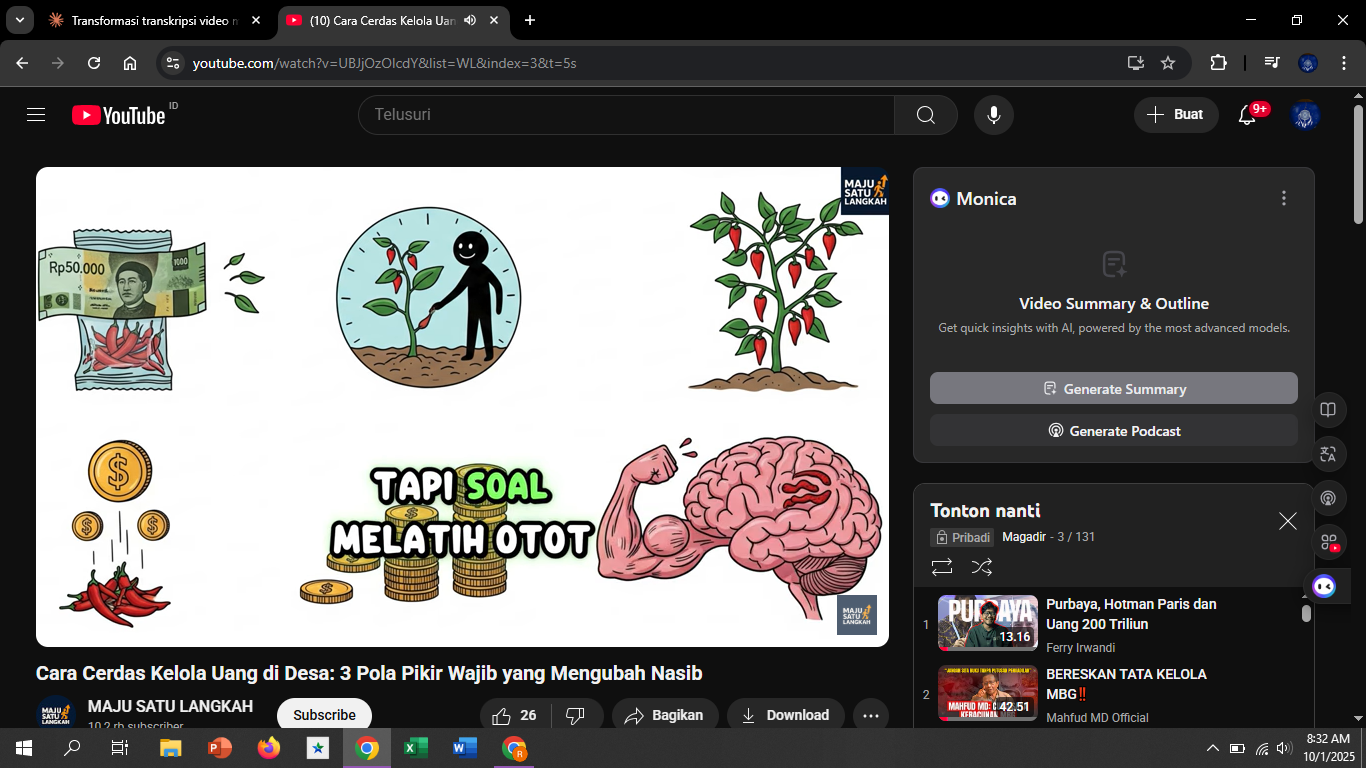 capai kebebasan finansial tanpa harus meninggalkan kampung halaman.