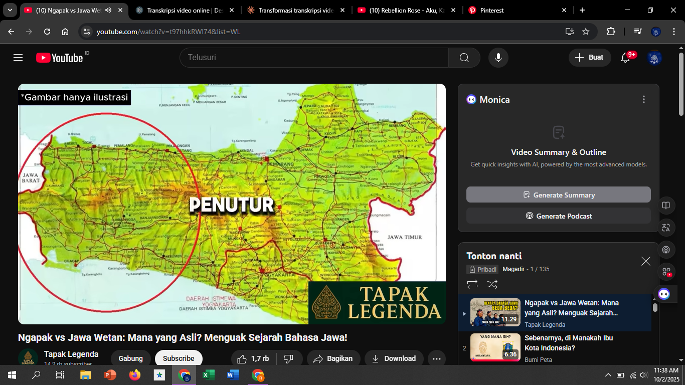 Ngapak, Jawa wetan, dan Mataraman, mana yang jawa asli?
