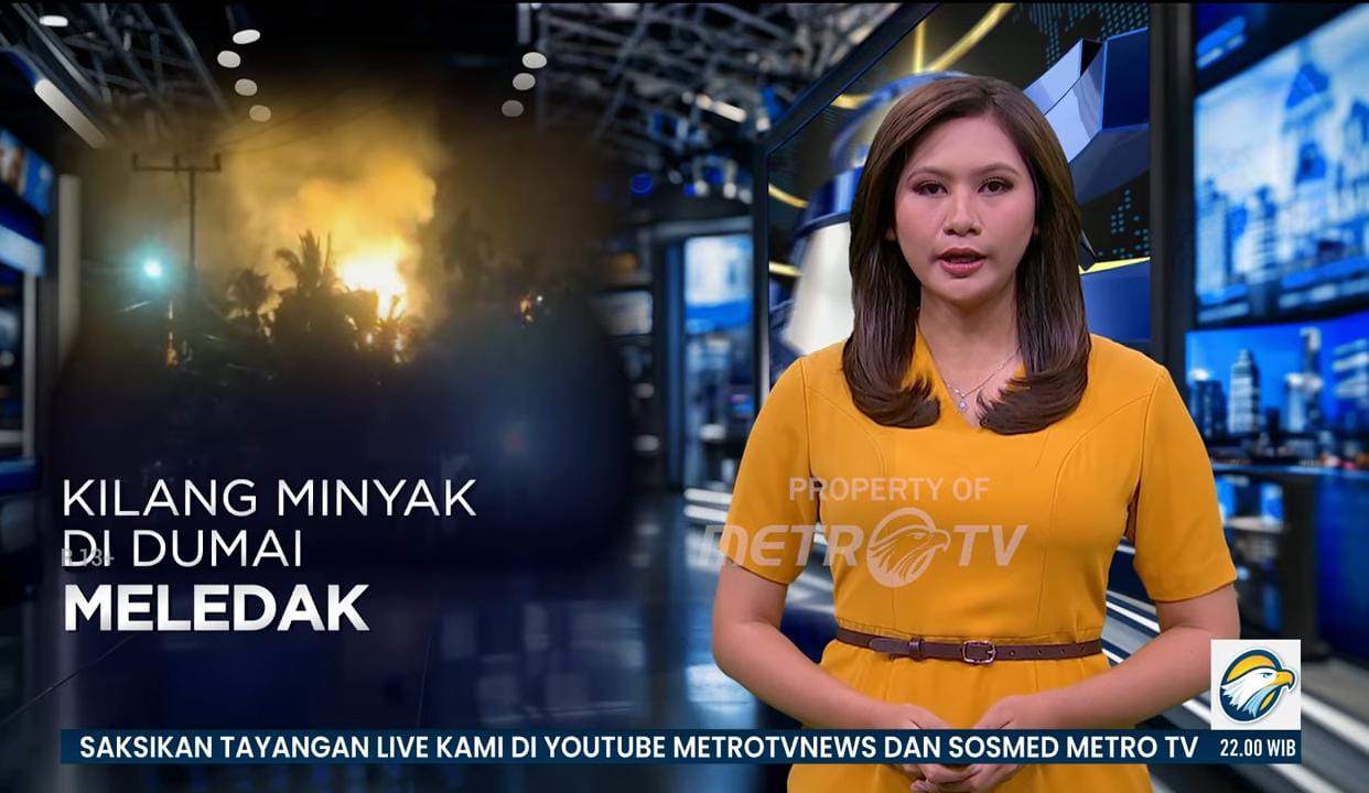 Ledakan Kilang Pertamina Dumai, Warga Panik Lari ke Luar Rumah