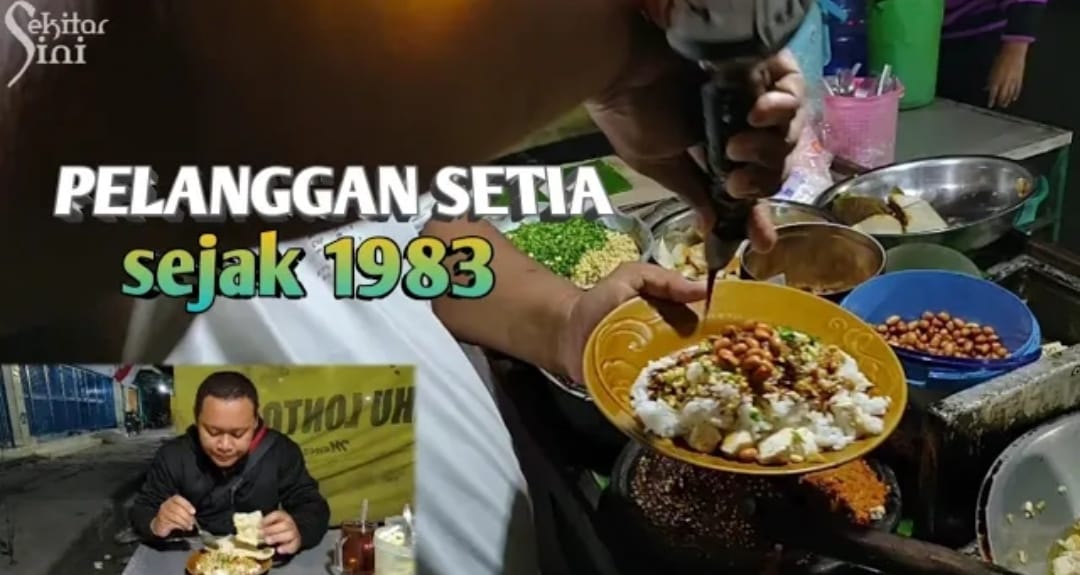 Nasi Tahu Blitar Legendaris Depan Pasar Legi, Sejak 1983 Masih Jadi Favorit