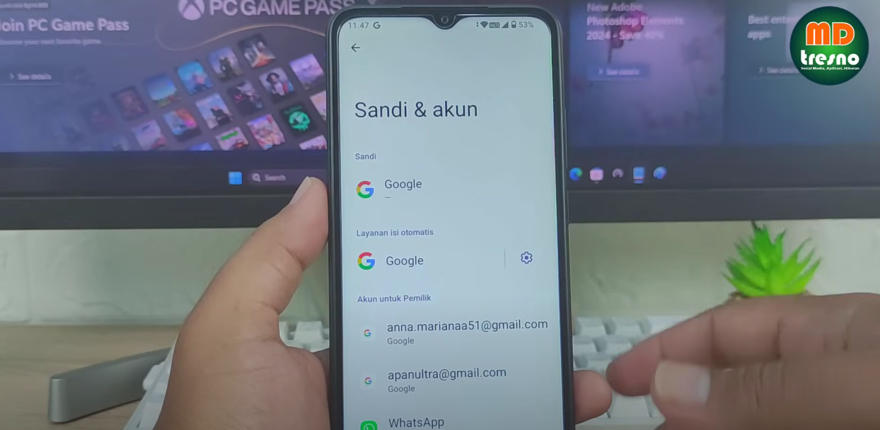 Cara Mengetahui Password Gmail Tersimpan di Android