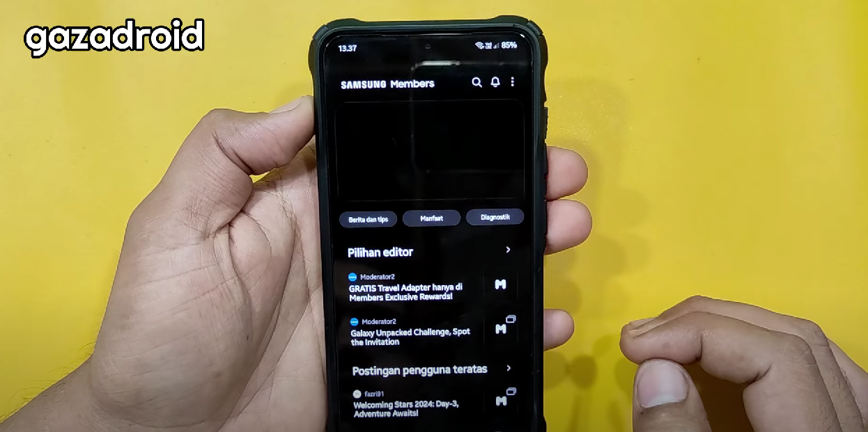 Cara Mengecek Sisa Garansi HP Samsung Lewat Samsung Member