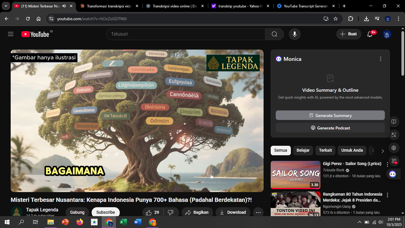 Setiap bahasa adalah arsip sejarah, budaya, dan pengetahuan yang tidak bisa digantikan.