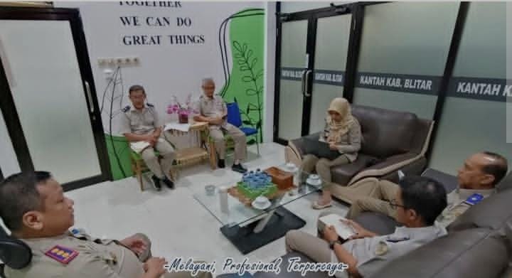 Kementerian ATR/BPN Dorong Akselerasi Program Melalui Coffee Morning di Kantor Pertanahan Blitar