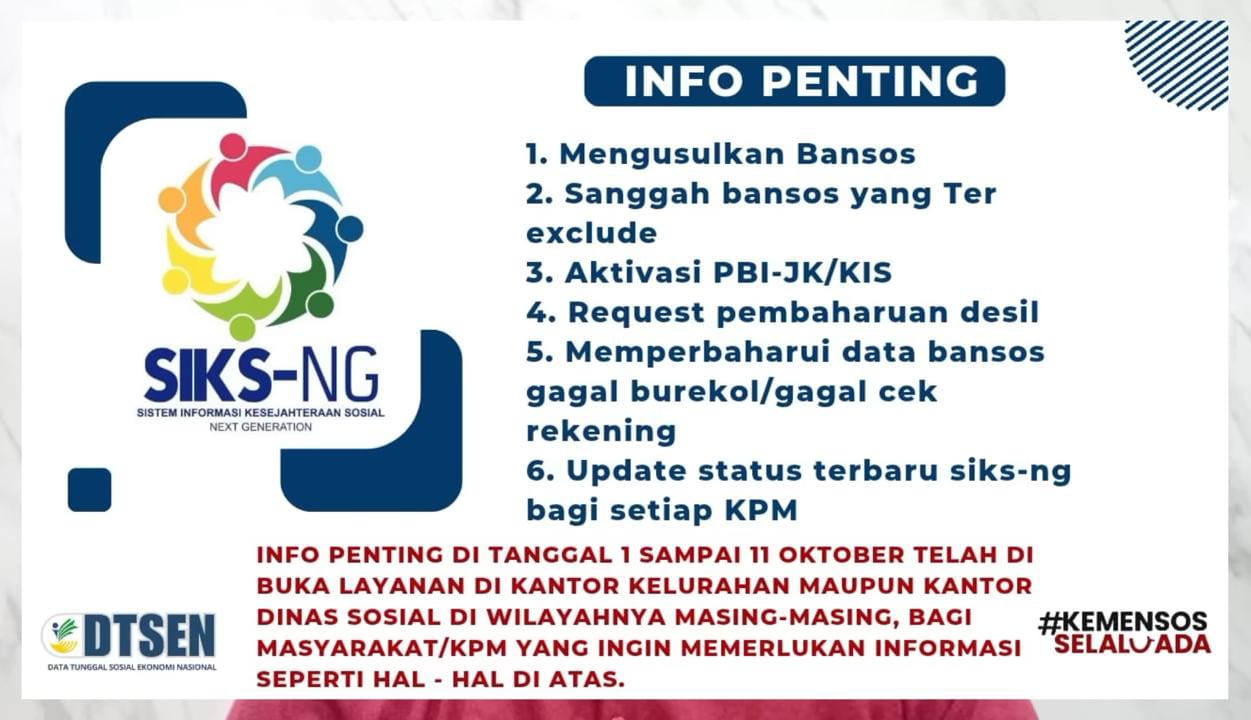 Bansos PKH dan BPNT Oktober 2025: Jadwal Pencairan, BPNT Susulan, dan KKS Baru