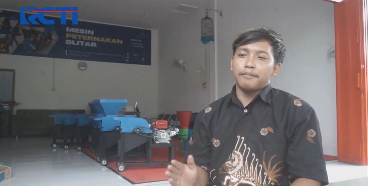 Pemuda Blitar Bangun Bisnis Mesin Pencacah Rumput, Sukses Berkat Doa dan Ketekunan