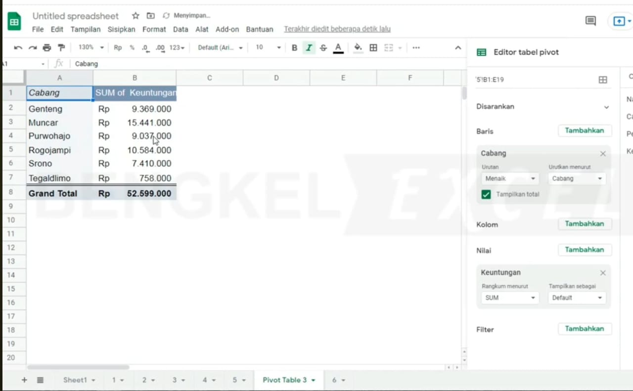 7 Tips Google Sheet Paling Berguna, Dijamin Bikin Pekerjaan Kantoran Lebih Efisien
