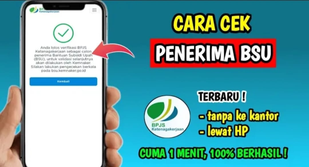 Cara Cek Penerima BSU 2025 Online, Bisa Lewat JMO, Kemnaker, dan BPJS Ketenagakerjaan