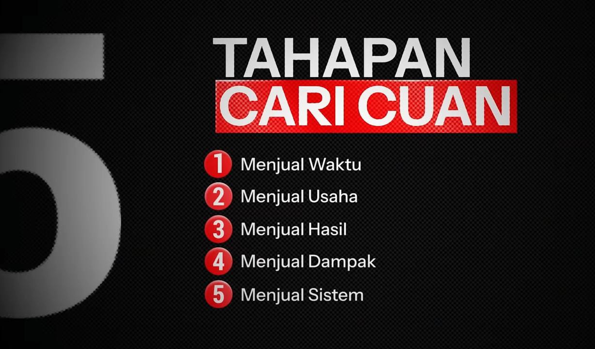 5 Tahapan Cara Cari Uang dari 10 Juta sampai 10 Miliar per Bulan, Rahasia Sukses ala Raymond