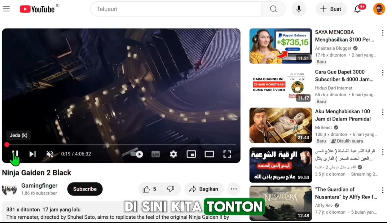 Cara Dapat Uang Rp8,3 Juta dari Nonton Video di Website Turning Five, Begini Langkah Lengkapnya