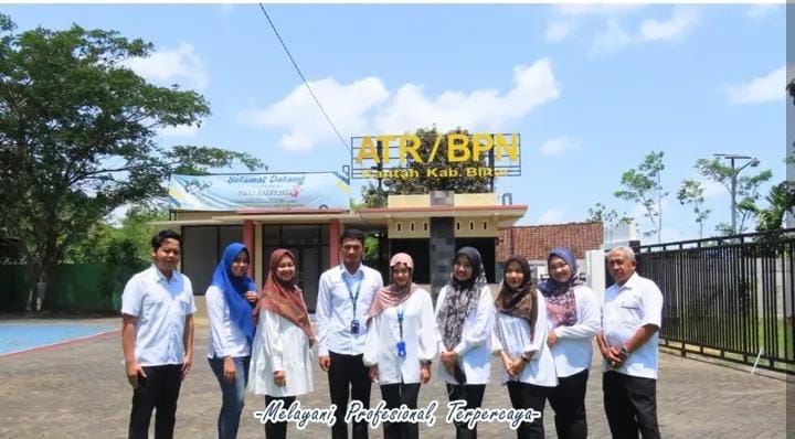 Kantor Pertanahan Kabupaten Blitar Lepas Mahasiswa Magang Unisba, Harap Jadi Modal Berharga untuk Masa Depan