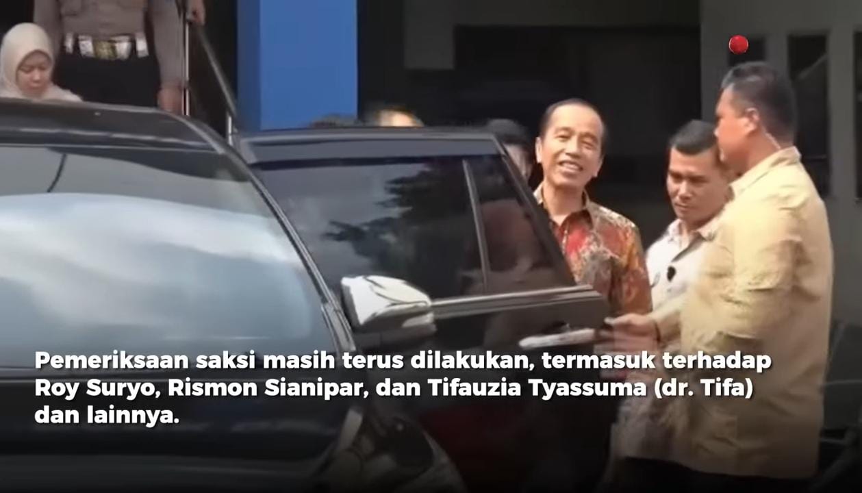 Roy Suryo Datangi Bareskrim, Desak Kasus Ijazah Jokowi Dibuka Kembali