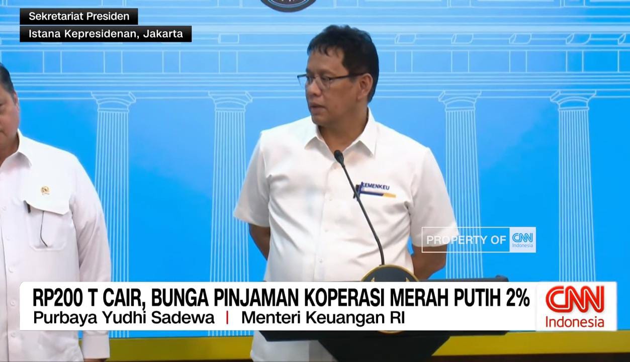 Koperasi Merah Putih Dapat Dana Rp200 Triliun, Bunga Pinjaman Hanya 2 Persen di Bawah Bank