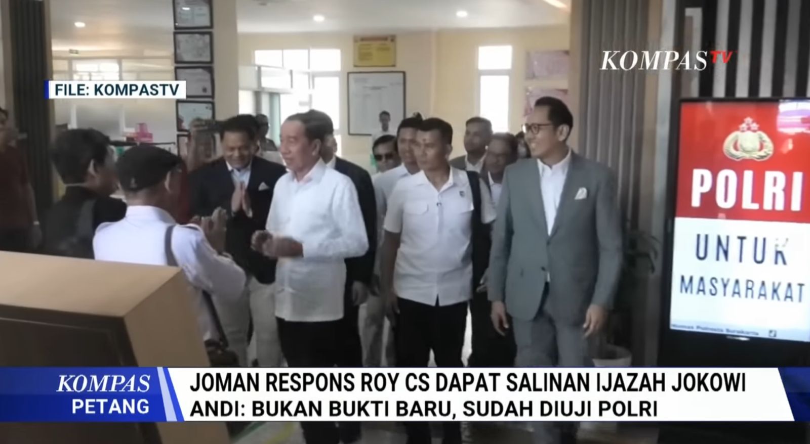 Ijazah Jokowi Dipersoalkan, Relawan Tegaskan Asli dan Sudah Diuji Puslabfor Polri